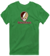 Southwest Minnesota Stealie Premium Unisex T-Shirt — Design: Southwest Minnesota State University — Irish Green