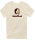 Southwest Minnesota Stealie Premium Unisex T-Shirt — Design: Southwest Minnesota State University — Sand