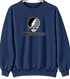 Southwestern Stealie Premium Unisex Crewneck — Design: Southwestern University — Navy