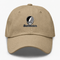 Southwestern Stealie Premium Unisex Dad Hat — Design: Southwestern University — Khaki
