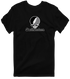 Southwestern Stealie Premium Unisex T-Shirt — Design: Southwestern University — Black