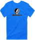 Southwestern Stealie Premium Unisex T-Shirt — Design: Southwestern University — Royal
