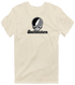 Southwestern Stealie Premium Unisex T-Shirt — Design: Southwestern University — Sand