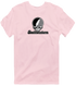 Southwestern Stealie Premium Unisex T-Shirt — Design: Southwestern University — Light Pink