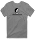 Southwestern Stealie Premium Unisex T-Shirt — Design: Southwestern University — Dark Heather