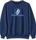 Southwestern Oklahoma Stealie Premium Unisex Crewneck — Design: Southwestern Oklahoma State University — Navy