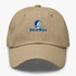 Southwestern Oklahoma Stealie Premium Unisex Dad Hat — Design: Southwestern Oklahoma State University — Khaki
