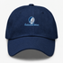 Southwestern Oklahoma Stealie Premium Unisex Dad Hat — Design: Southwestern Oklahoma State University — Navy