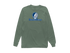 Southwestern Oklahoma Stealie Premium Unisex Long-Sleeve — Design: Southwestern Oklahoma State University — Light Green