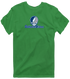 Southwestern Oklahoma Stealie Premium Unisex T-Shirt — Design: Southwestern Oklahoma State University — Irish Green