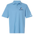 Southwestern Oklahoma Stealie Premium Unisex Polo — Design: Southwestern Oklahoma State University — Blue