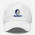 Springfield Stealie Premium Unisex Dad Hat — Design: Illinois Springfield University of — White