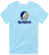 Springfield Stealie Premium Unisex T-Shirt — Design: Illinois Springfield University of — Light Blue