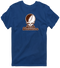 St Bonaventure Stealie Premium Unisex T-Shirt — Design: St. Bonaventure University — Navy
