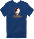 St Bonaventure Stealie Premium Unisex T-Shirt — Design: St. Bonaventure University — Navy