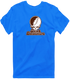 St Bonaventure Stealie Premium Unisex T-Shirt — Design: St. Bonaventure University — Royal
