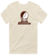 St Bonaventure Stealie Premium Unisex T-Shirt — Design: St. Bonaventure University — Sand
