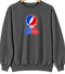 St Francis Stealie Premium Unisex Crewneck — Design: St. Francis College Brooklyn — Dark Heather