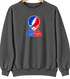 St Francis Stealie Premium Unisex Crewneck — Design: St. Francis College Brooklyn — Dark Heather