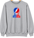 St Francis Stealie Premium Unisex Crewneck — Design: St. Francis College Brooklyn — Sport Grey