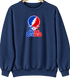 St Francis Stealie Premium Unisex Crewneck — Design: St. Francis College Brooklyn — Navy