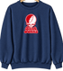St John's Stealie Premium Unisex Crewneck — Design: St John's University — Navy