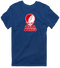 St John's Stealie Premium Unisex T-Shirt — Design: St John's University — Navy