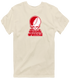 St John's Stealie Premium Unisex T-Shirt — Design: St John's University — Sand