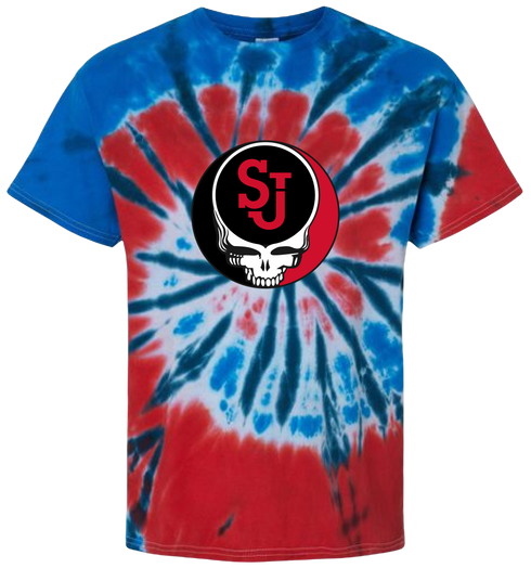 St John's University Stealie Tie-Dye T-Shirt