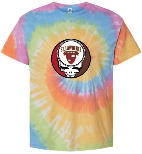 St Lawrence Football Stealie Tie-Dye T-Shirt
