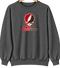 St Lawrence Stealie Premium Unisex Crewneck — Design: St Lawrence University — Dark Heather