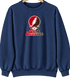 St Lawrence Stealie Premium Unisex Crewneck — Design: St Lawrence University — Navy