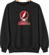 St Lawrence Stealie Premium Unisex Crewneck — Design: St Lawrence University — Black
