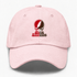 St Lawrence Stealie Premium Unisex Dad Hat — Design: St Lawrence University — Pink