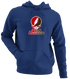 St Lawrence Stealie Premium Unisex Hoodie — Design: St Lawrence University — Navy
