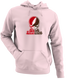 St Lawrence Stealie Premium Unisex Hoodie — Design: St Lawrence University — Light Pink