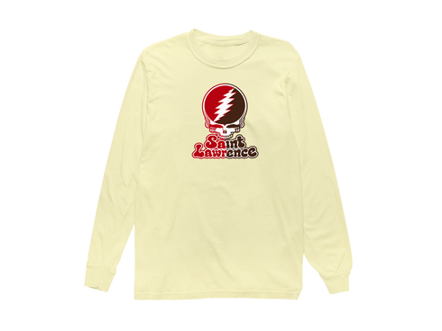 St Lawrence Stealie Premium Unisex Long-Sleeve — Design: St Lawrence University — Butter