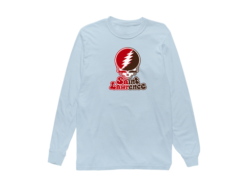 St Lawrence Stealie Premium Unisex Long-Sleeve — Design: St Lawrence University — Chambray