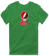 St Lawrence Stealie Premium Unisex T-Shirt — Design: St Lawrence University — Irish Green