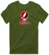 St Lawrence Stealie Premium Unisex T-Shirt — Design: St Lawrence University — Military Green