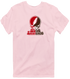 St Lawrence Stealie Premium Unisex T-Shirt — Design: St Lawrence University — Light Pink