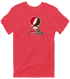 St Lawrence Stealie Premium Unisex T-Shirt — Design: St Lawrence University — Heather Red