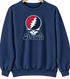 St. Louis Baseball Stealie Grateful Dead Crewneck — St. Louis Cardinals — Navy