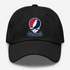 St. Louis Baseball Stealie Grateful Dead Dad Hat — St. Louis Cardinals — Black