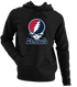 St. Louis Baseball Stealie Grateful Dead Hoodie — St. Louis Cardinals — Black