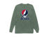St. Louis Baseball Stealie Grateful Dead Long-Sleeve — St. Louis Cardinals — Light Green
