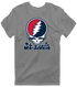 St. Louis Baseball Stealie Grateful Dead T-Shirt — St. Louis Cardinals — Dark Heather