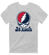 St. Louis Baseball Stealie Grateful Dead T-Shirt — St. Louis Cardinals — Sport Grey