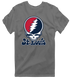 St. Louis Baseball Stealie Grateful Dead T-Shirt — St. Louis Cardinals — Charcoal