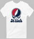 St. Louis Baseball Stealie Grateful Dead T-Shirt — St. Louis Cardinals — White
